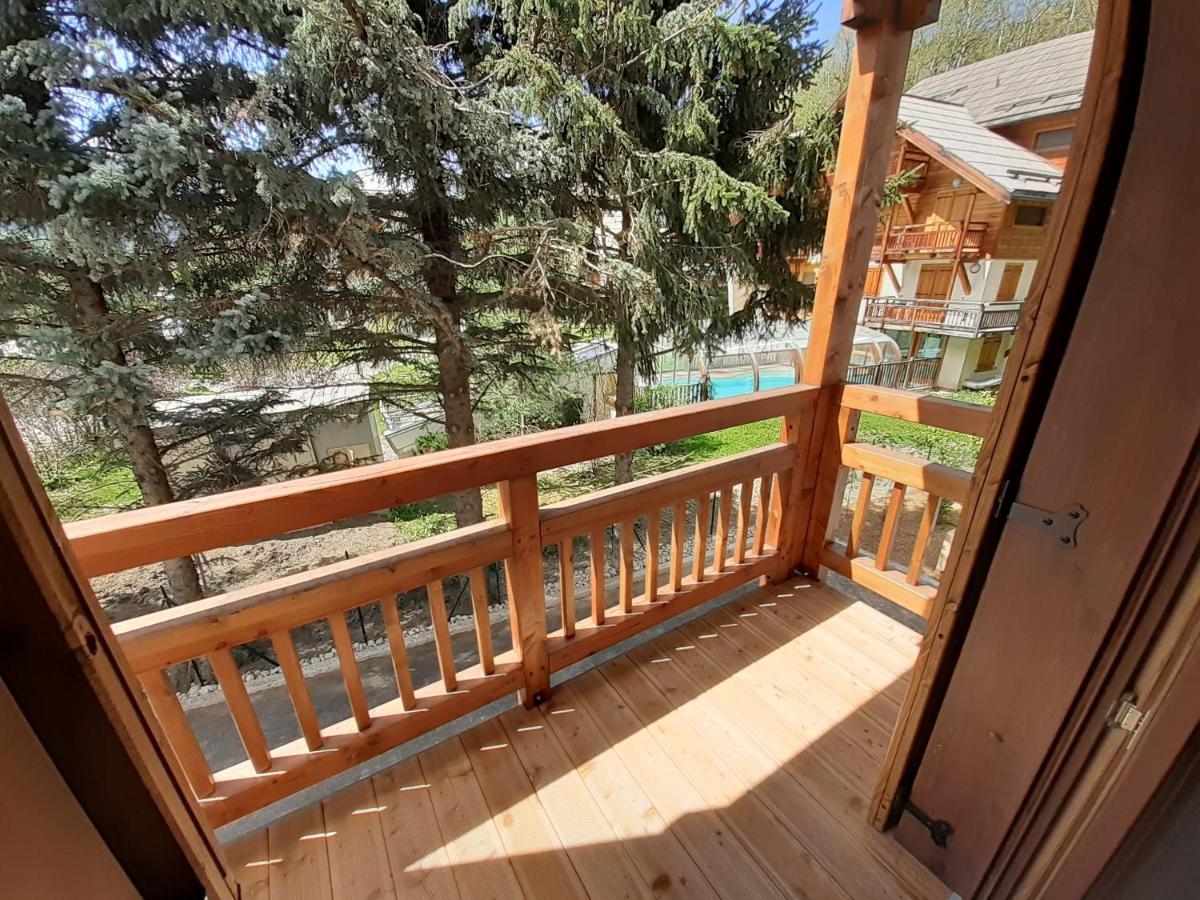 Superbe Appartement T3 4 Etoiles Terrasse Acces Spa Saint-Chaffrey Exterior foto